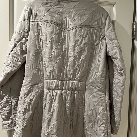 Barbour Women's Cavalry Polarquilt Jacket - Cream - Picture 6 of 8